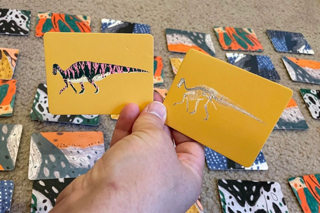 Dinosaur Memory Card Game