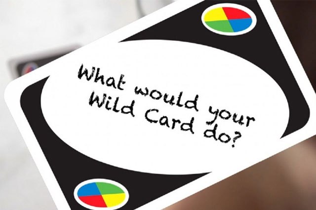 Personalisieren UNO-Wildcards